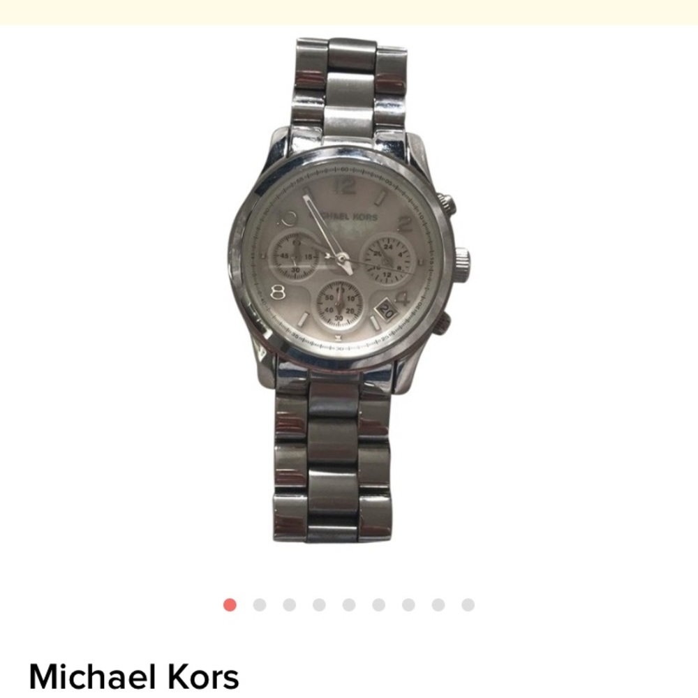 Michael Kors silver watch